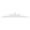 Ekena Millwork Saratoga Architectural Grade PVC Gable Bracket, 108"W x 18"H x 6"D x 6"F, 4/12 Pitch GBP108X18X0606SAR00 - alternate 3